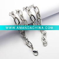 Wholesale 2011 New design women's stainelss steel Necklace
