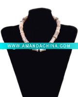 Wholesale Fashion Natural Semi Precious Stone Necklace