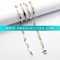Wholesale 2011 New design women's stainelss steel Necklace