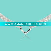 Wholesale 925 sterling Siver necklace N075