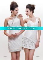 Wholesale Custom Made Sheath Short Mini Party Dress (FH025)