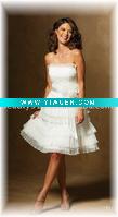 Wholesale 2010 short white casual wedding dress gown SL188