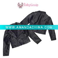 Wholesale Gossip Children's Leather Jacket, kid's wear