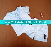 Embroidery cotton Children set