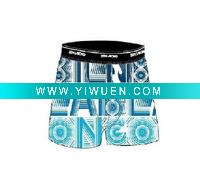 Wholesale cotton and elstane boxer underwear