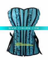 Wholesale corsets and bustiers, elastic corset, shaper F5146-1 blue