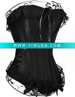 Wholesale Rubber latex sexy wearing corset s2302