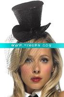 Wholesale mini glitter top hat(BSH-0362)