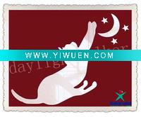 Wholesale Fashion Cartoon acrylic mirror cat sticker