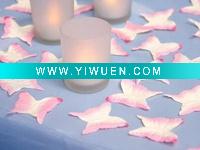 Wholesale silk butterfly flower petals of pink decorative petals