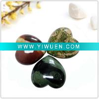 Wholesale Semi precious stone carving hearts