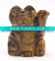 Wholesale Gemstone Carved Cat