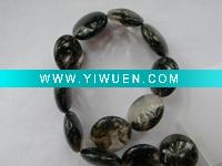 Wholesale loose Gemstone beads black Watermeion tourmaline ,semiprecious and tumble stone beautiful