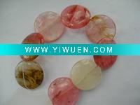 Wholesale gemstone beads Watermelon tourmaline/,semiprecious and tumble stone