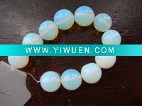 Wholesale opal semi-precious beads moon stone 18mm round /gemstone, and tumble stone