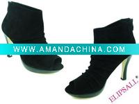 Wholesale Guaranteed 100% Genuine Leather Lady's Boots,Desinger Dress Boots,Fashion Women Shoes