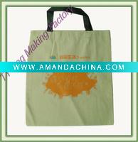fashionable canvas tote shopping/purchasing bag