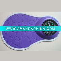 Wholesale pu pvc rubber mobile anti slip sticker with compass