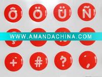 Wholesale custom 3d stickers