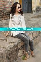 Wholesale fashion lady blouse