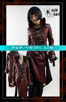 Wholesale Punk Rave Gothic leather coat Y-261