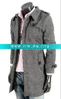 Wholesale men's woollen overcoat