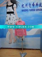 Wholesale Ladies' red long sleeves formal blouses with buttons