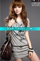 Wholesale 2011 newest fashion and hotsale new 100%cotton lady's casual t-shirt