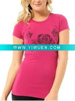 Wholesale Newest brand women short sleeve t-shirt