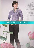 Wholesale chinese style women blouse/embroidred blouse