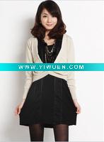 Wholesale 2011 top style lady plain cardigan sweater for spring(F047)