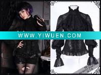 Wholesale New Arrival Classic Gothic Blouse21099BK from RQ-BL