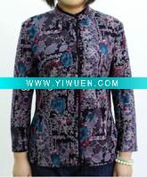 Wholesale bright color women tops and blouses