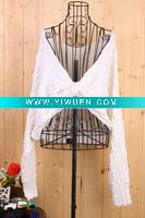 Wholesale Winter latest styles chest wrinkle white wool coat personality