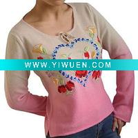 Wholesale print cashmere sweater