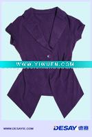 Wholesale DSW041 2010 new fashion design lady's velvet tunic tops