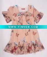 Wholesale 100%polyester ladies chiffon top