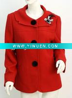 Wholesale ladies formal polyester coat 2011