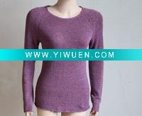 Wholesale ladies' sweater,pullover