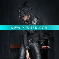 Wholesale Gothic/punk Fashion Chinfun Chiffon Blouse Y-356 from PUNKRAVE