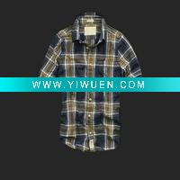 Wholesale Cheapest casual shirt with plaids for ladies
