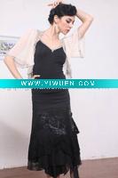Wholesale Girls Asymmetric Dinner Dress