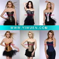 Wholesale 2011 Newest lady' sexy plus size long corsets