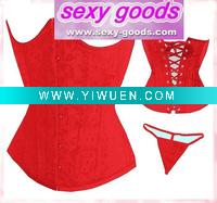 Wholesale (S2234C)red sexy tight corset
