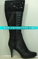 Wholesale ladies' boot / pu boot /sexy boot