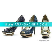 Wholesale fashionable ladie's shoes/good fitting/beautiful women's shoes