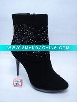 Wholesale 2011 fashion hot newest designer sexy high quality comfort high heel PU women shoes and boots