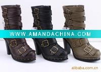 Wholesale red ankle boot