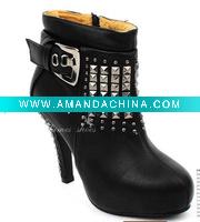 Wholesale Pretty heel shoes,ankle boots,ladies short boots,fashion girl shoes