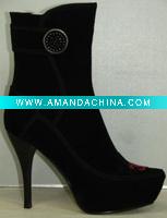 Wholesale ankle boot /lady boot/fashion lady shoes
